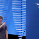 Facebook CEO Mark Zuckerberg with a drone (of a much smaller type than planned for the Aquila project) at the F8 Facebook Developer Conference in San Francisco in 2016.
